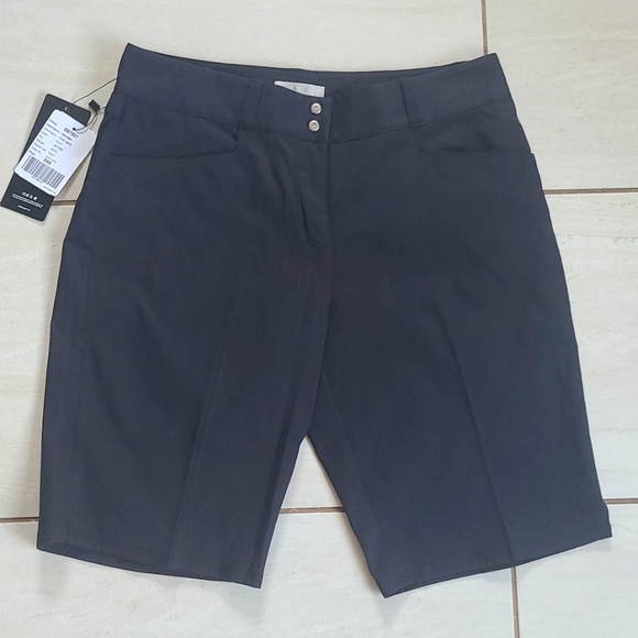 adidas Pants - Adidas Black Golf Shorts size 6 NWT